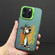 iPhone 12 Pro Color Ink Frosted PC+TPU Phone Case - Silly Dog