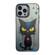 iPhone 12 Pro Cute Animal Pattern Series PC + TPU Phone Case - Black Cat