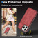 iPhone 12 Pro Dream Magnetic Back Cover Card Wallet Phone Case - Red