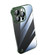 iPhone 12 Pro Electroplating Frameless Clear PC Phone Case - Green