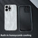 iPhone 12 Pro Electroplating PC Snow Bark Texture MagSafe Phone Case - Black