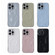 iPhone 12 Pro Electroplating PC Snow Bark Texture MagSafe Phone Case - Pink