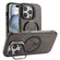 iPhone 12 Pro Elk Lens Holder Magsafe Shockproof Phone Case - Grey