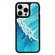 iPhone 12 Pro Exclusive Design Style PC Full Coverage Pattern Phone Case - Sea Wave