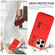 iPhone 12 Pro Horizontal Card Bag Ring Holder Phone Case with Dual Lanyard - Red