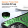 iPhone 12 Pro Ice Front Cooling MagSafe Magnetic Phone Case - Green