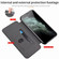 iPhone 12 Pro Integrated Voltage Retro Texture Magnetic TPU+PU Leather Case with Card Slot & Holder - Red