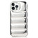 iPhone 12 Pro Laser Aurora Down Jacket All-inclusive Phone Case - Silver