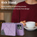 iPhone 12 Pro Line Card Holder Phone Case - Purple