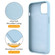 iPhone 12 Pro Liquid Silicone MagSafe Magnetic Phone Case with Ring Holder - Sky Blue