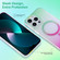 iPhone 12 Pro Magic Diamond Blu-ray MagSafe Phone Case - Purple Blue Gradient