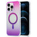 iPhone 12 Pro Magic Diamond Blu-ray MagSafe Phone Case - Red Purple Gradient