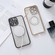 iPhone 12 Pro MagSafe Electroplated Magnetic TPU Phone Case with Dust Filter & Lens Film - Gold