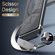 iPhone 12 Pro Metal Scissor Design Aroma MagSafe Phone Case - Black