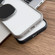 iPhone 12 Pro Metal Sunglasses Holder TPU + PC Phone Case - Grey