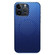 iPhone 12 Pro Plating Carbon Fiber MagSafe Full Coverage Phone Case - Blue