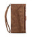 iPhone 12 Pro Retro Frosted Horizontal Flip Leather Case with Holder & Card Slot & Wallet & Zipper Pocket & Lanyard - Brown