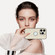 iPhone 12 Pro Rhombic Leather Back Cover Phone Case - White