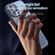iPhone 12 Pro R-JUST RJ57 CD Pattern MagSafe Cooling Phone Case - Blue