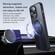 iPhone 12 Pro Rotating Bar Holder Magnetic MagSafe Phone Case - Black