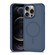 iPhone 12 Pro Shockproof MagSafe Armor PC Hybrid TPU Phone Case - Ink Blue