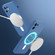 iPhone 12 Pro Silicone Full Coverage Shockproof Magsafe Case - Light Purple