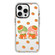 iPhone 12 Pro Simple Illustration Pattern Full Coverage Phone Case - Twin Stars A