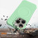 iPhone 12 Pro Wave Texture MagSafe Magnetic Liquid Silicone Phone Case - Green