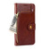 iPhone 12 Pro Zipper Bag PU + TPU Horizontal Flip Leather Case with Holder & Card Slot & Wallet & Lanyard / 12 - Brown