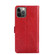 iPhone 12 Pro Zipper Bag PU + TPU Horizontal Flip Leather Case with Holder & Card Slot & Wallet & Lanyard / 12 - Red