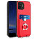 iPhone 12 R20 Ring Card Holder Phone Case - Red