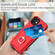 iPhone 12 R20 Ring Card Holder Phone Case - Red