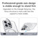 iPhone 12 Shiny Shield MagSafe Lens Holder Phone Case - Blue