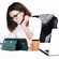 iPhone 12 Skin Feel Four Card Slots Phone Case with Wrist Strap - Green