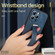 iPhone 12 SULADA Cool Series PC + Leather Texture Skin Feel Shockproof Phone Case - Blue