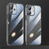 iPhone 12 SULADA Crytal Steel Series Diamond Glass + TPU Phone Case - Black
