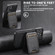 iPhone 12 Suteni M2 Oil Wax MagSafe Horizontal Card Bag Phone Case - Brown