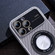 iPhone 12 View Window Magsafe PC Phone Case - Grey