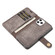 iPhone 12/12 Pro DG.MING Crazy Horse Texture Detachable Magnetic Leather Case - Grey