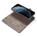 iPhone 12/12 Pro DG.MING Crazy Horse Texture Detachable Magnetic Leather Case - Grey