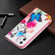 iPhone 12 mini Colored Drawing Pattern Invisible Magnetic Horizontal Flip PU Leather Case with Holder & Card Slots & Wallet - Two Butterflies