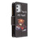 iPhone 12 mini Colored Drawing Pattern Zipper Horizontal Flip Leather Case with Holder & Card Slots & Wallet - Bear