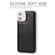 iPhone 12 mini Crazy Horse Texture Detachable Magnetic Back Cover Horizontal Flip Leather Case with Holder & Card Slots & Photo Frame & Wallet - Black