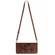 iPhone 12 mini Crossbody Football Texture Magnetic PU Phone Case - Brown