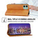 iPhone 12 mini Cubic Grid Calf Texture Magnetic Closure Leather Phone Case - Yellow