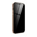 iPhone 12 mini Double Sides Tempered Glass Magnetic Adsorption Metal Frame Anti-peep Screen Case - Gold