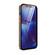 iPhone 12 mini Double Sides Tempered Glass Magnetic Adsorption Metal Frame HD Screen Case - Gold