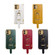 iPhone 12 mini Electroplated TPU Crocodile Pattern Leather Case with Wrist Strap - Black