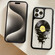 iPhone 12 mini Exclusive Design Style PC Full Coverage Pattern Phone Case - Black Cat