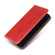 iPhone 12 mini Fierre Shann PU Genuine Leather Texture Horizontal Flip Leather Case with Holder & Card Slots & Wallet - Red
